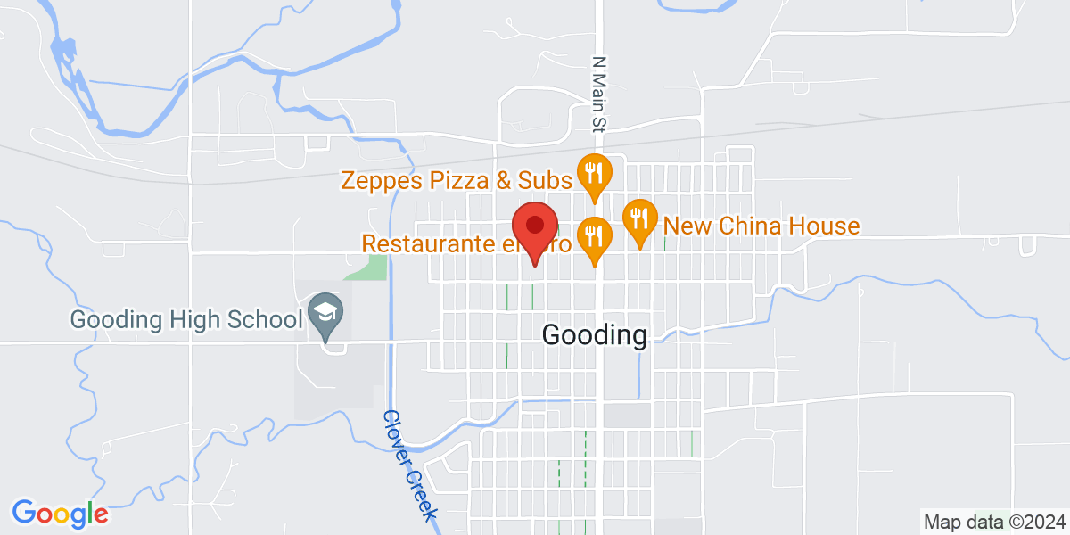 Map of Gooding Public Library